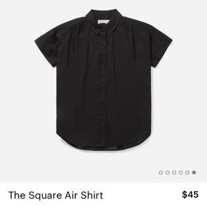 Everlane square air shirt NWOT